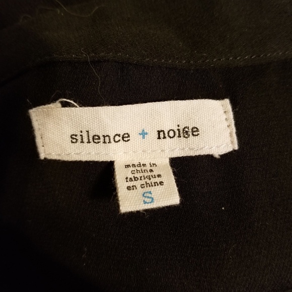 UO Silence & Noise Sheer Button Up Cut-Out Dress - Picture 7 of 8